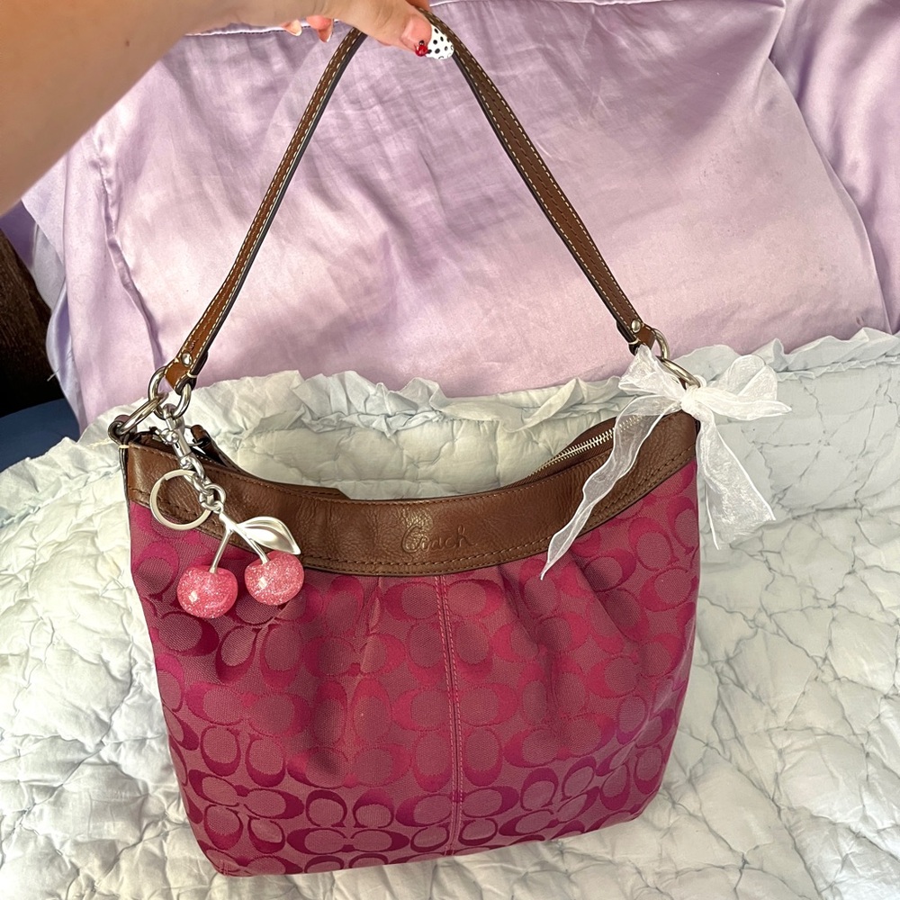 Vintage Coach Pink Bag